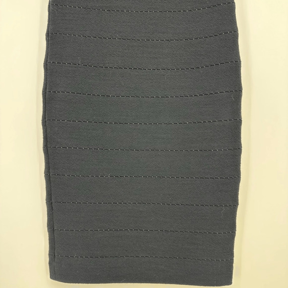 Diane Von Furstenberg Bodycone Bandage Wool Midi Dress Sz 4 Old Money Minimalist - Picture 5 of 12